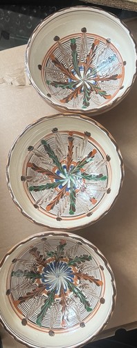 Ceramic bowls hand painted - ceramic, hand-painted