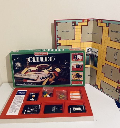 Vintage waddingtons cluedo - waddingtons,