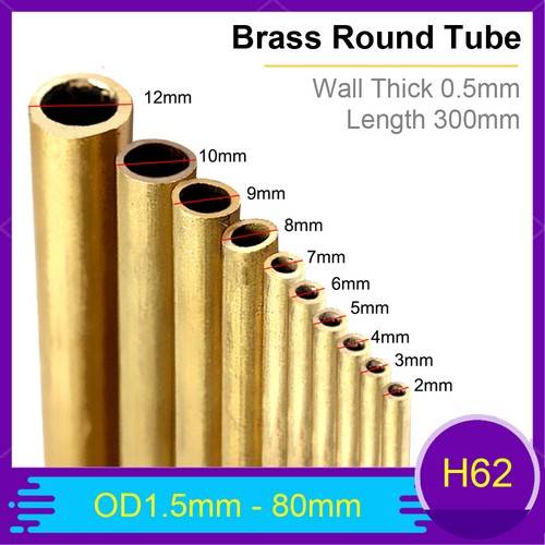 Brass tube 300mm length - 300mm,