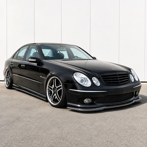 Mercedes w211 e55 amg - amg, carbon