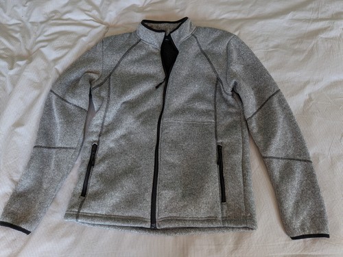 Fleece lined zip jacket - zip-up, 42"