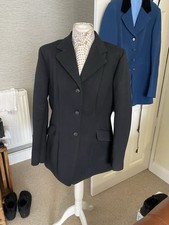 Shires Marlborough Hunt Coat Black Size 42”Medium Weight Very Good Condition