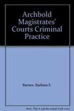 Archbold Magistrates' Courts