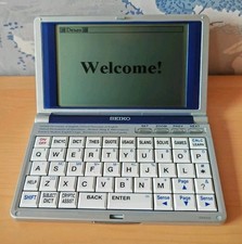 Seiko ER9000 Electronic Dictionary/Thesaurus / Encyclopedia / Solver & Manual