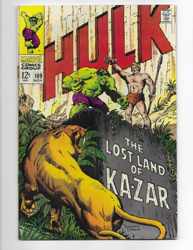 Incredible hulk 109 - 109, 1968