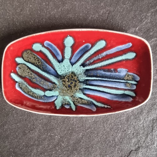 Poole pottery delphis pin dish - pottery,