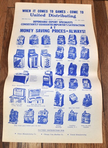 Vintage united jennings mills - united,