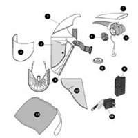 1001781 Air Fed Mask Face
