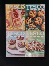 4 X  Tesco Magazines Food & Home Bundle 2022-2024