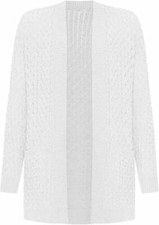 Ladies Cable Knitted Open