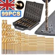 99Pcs Titanium Coated HSS