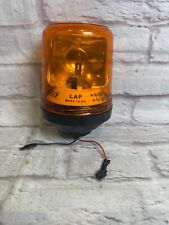 Safety Rescue DIN Pole Mount Agriculture Halogen Rotating Flashing Amber Beacon