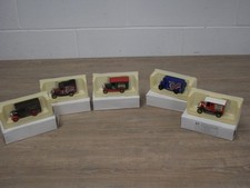 Vintage Lledo “Walkers Crisps” Die-Cast Model Vans – Set of 5 –Made in Eng Boxed