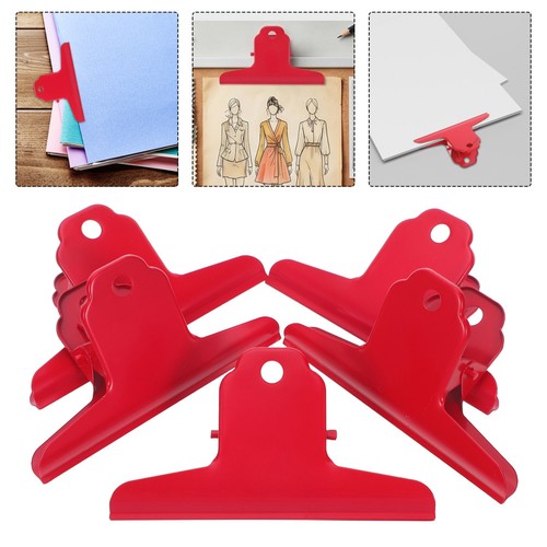 5pcs office metal bulldog - 5pcs,