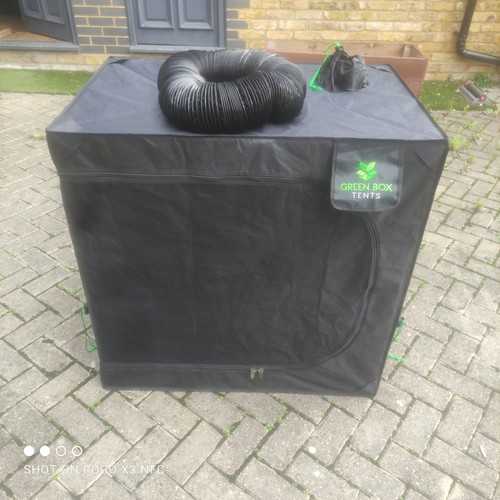Green box tent hydroponics - green,