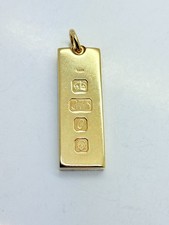 9ct Yellow Solid Gold Ingot