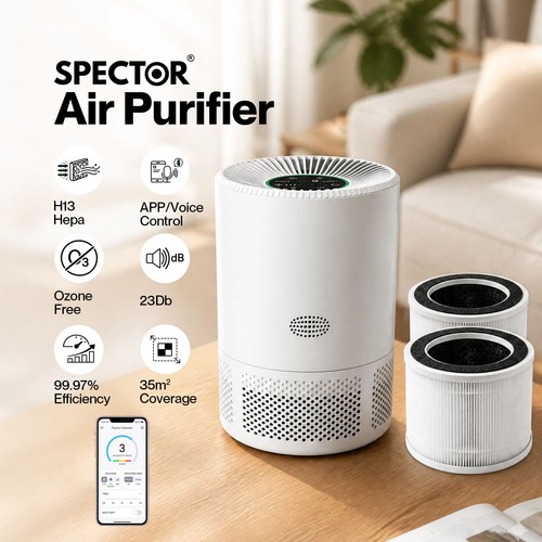 Spector air purifier hepa app - air,