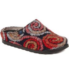 Pavers Swirl Patterned Mule