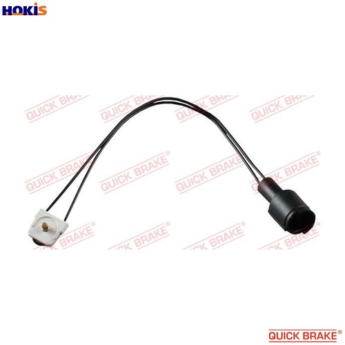 Warning contact brake pad wear - brake,