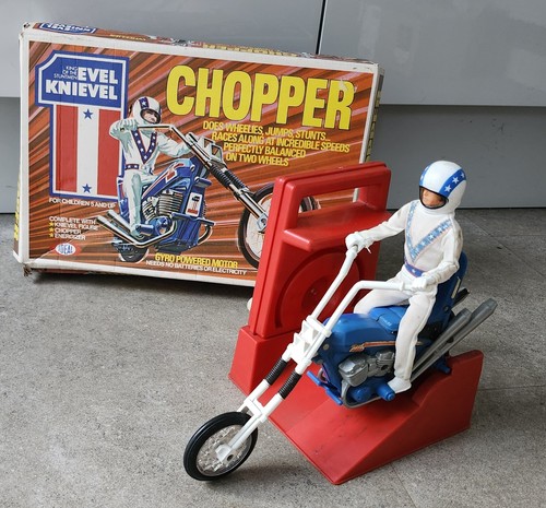 Evel knievel chopper stunt - evel,