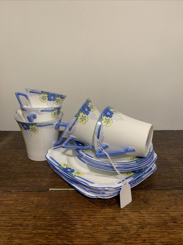 Gws blue white windsor china - blue,