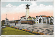 Union Station Train Dayton OH