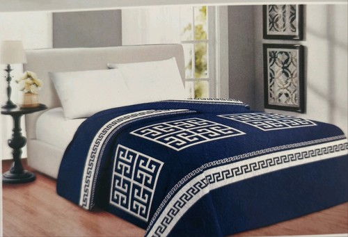 Patchwork king size bedspread - patchwork,