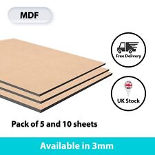 MDF Sheets A4 Size 3mm