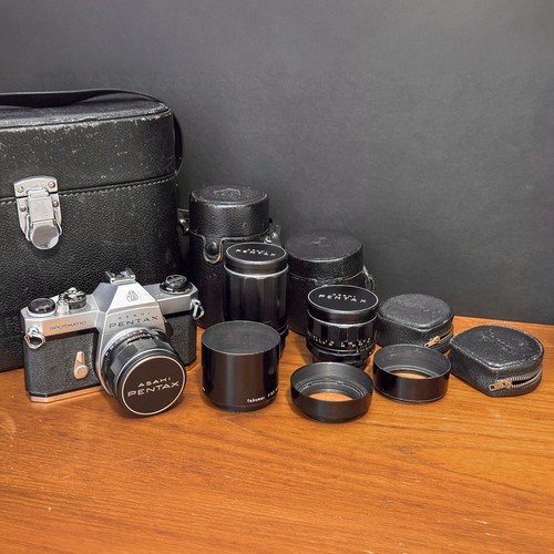 Pentax spotmatic outfit - sp, ii