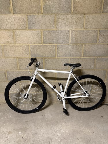 Nologo black single speed bike - black,