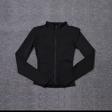 Women Sport Jacket Long Sleeve Shirt Workout Coat Gym Training Clothing