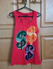 Pepe Jeans London Andy Warhol Jayne Vest Top Size Small RARE