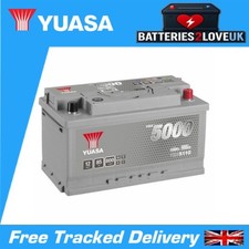 Yuasa YBX5110 - Silver High Performance SMF Battery - 12V 85Ah 800CCA - 5Yr W...