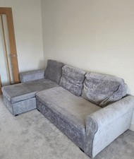 L-Shaped Corner Sofa Bed with