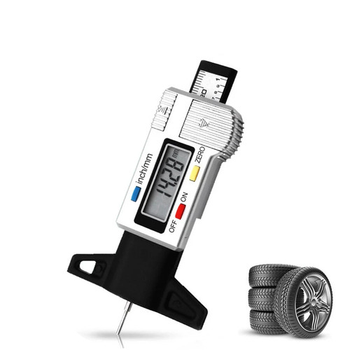 Digital tyre depth gauge tread - depth,