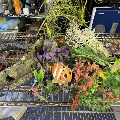 Fish tank decor aquarium - tank,