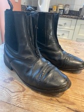 Toggi short riding boots. Black. Size 5 ladies. Good condition.