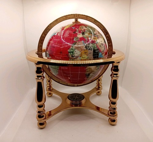 Vintage gemstone globe - vintage,