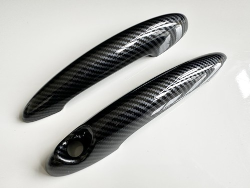 Carbon effect door - effect, handle