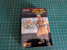 Soviet Army Weapons Teams (Winter) - Warlord Games Bolt Action Miniatures