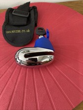 Motrax Motorcycle Disc Doctor Lock Silver Blue DD1C BC16953 -T (J29) belt bag