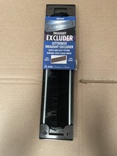 STORMGUARD 06SR0150000B Internal PVC Letter Box Brush Cover-Brown, Aluminium, Di