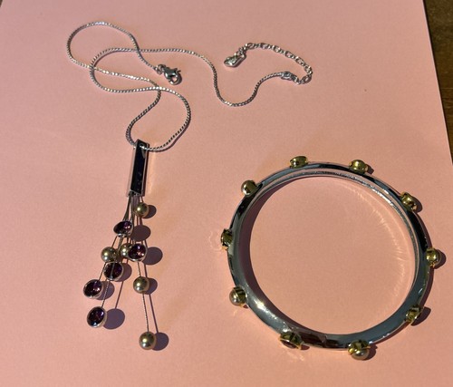 Swarovski crystal necklace and - crystal,