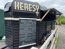Ready To Roll.. Mobile Wine Bar Business. Horse Box / Mobile Bar / Conversion
