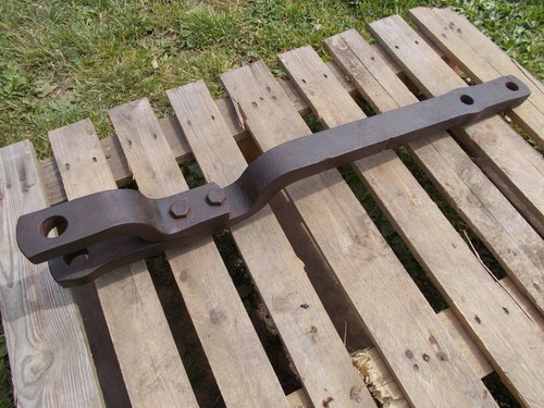 Cranked drawbar for ford - cranked,