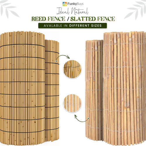 Bamboo slat fenc screening - bamboo,