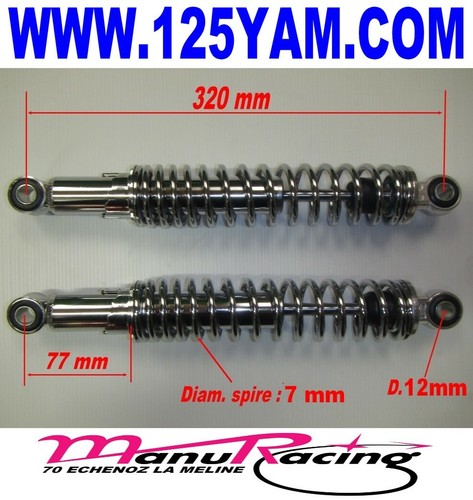 New shock absorbers - new,