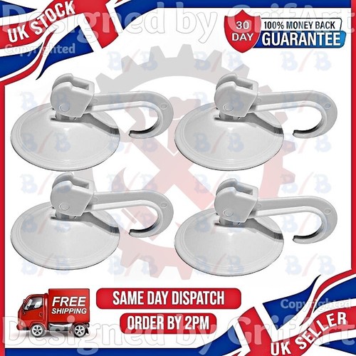 Large strong suction hooks - 4,