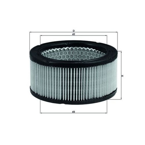 Air filter for saab 5 - air, v4