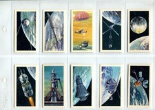 The Race Into Space 1971 Brooke Bond Tea Cards - Full Set of 50 Cards